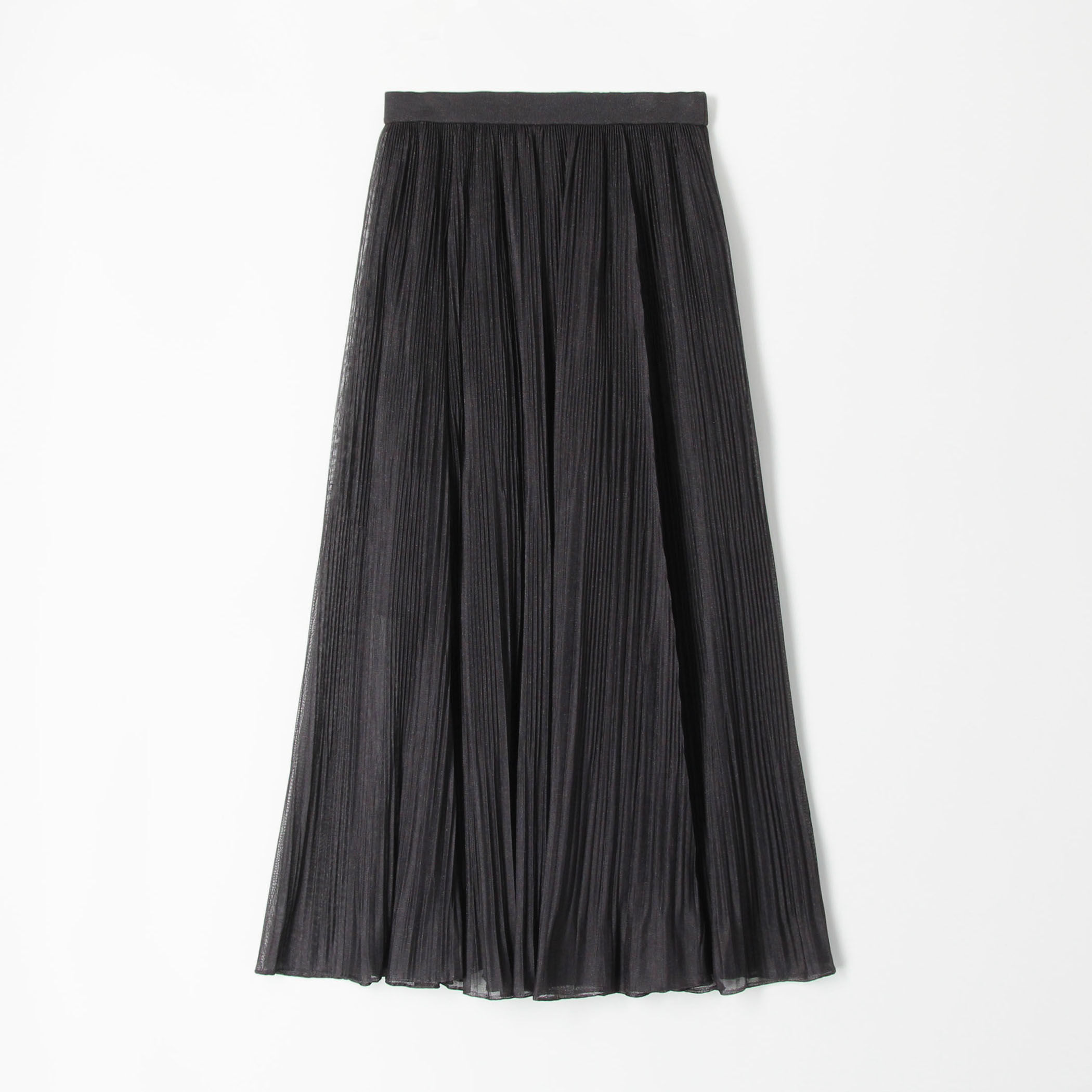 ☆美品☆ BALLSEY メタリックプリーツスカート メタリックポリエステルプリーツ マキシスカート