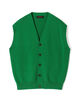 コットンカシミヤ Vネックベスト