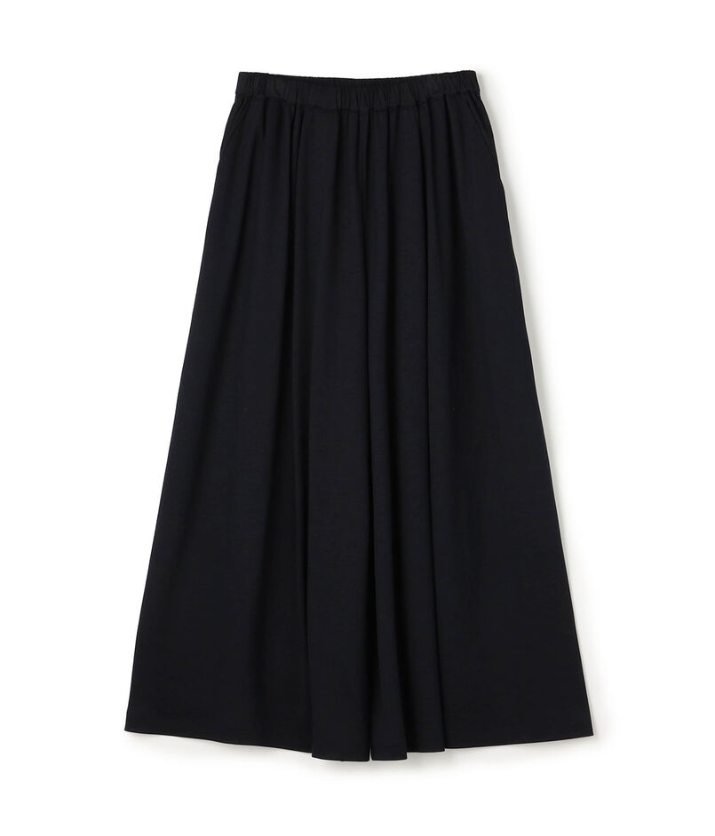 【WEB先行予約】シルキーコンパクトジャージー イージーワイドパンツ