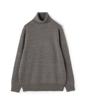 ■TOMORROWLAND tricot スーパーファインラムウール タートルネックニット