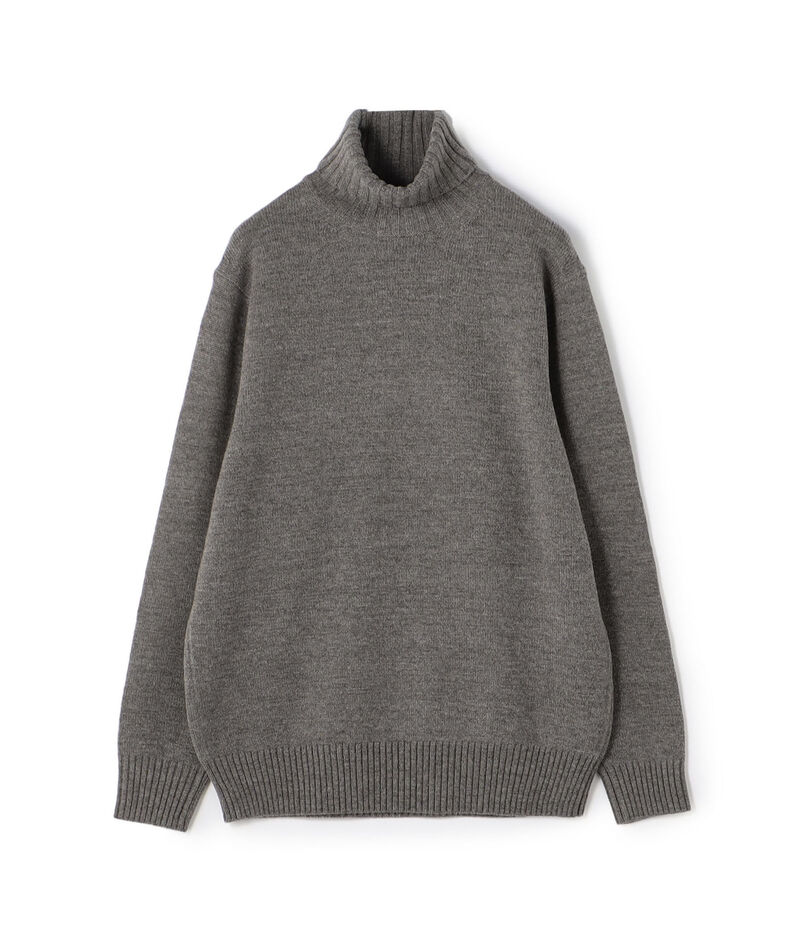 ■TOMORROWLAND tricot スーパーファインラムウール タートルネックニット