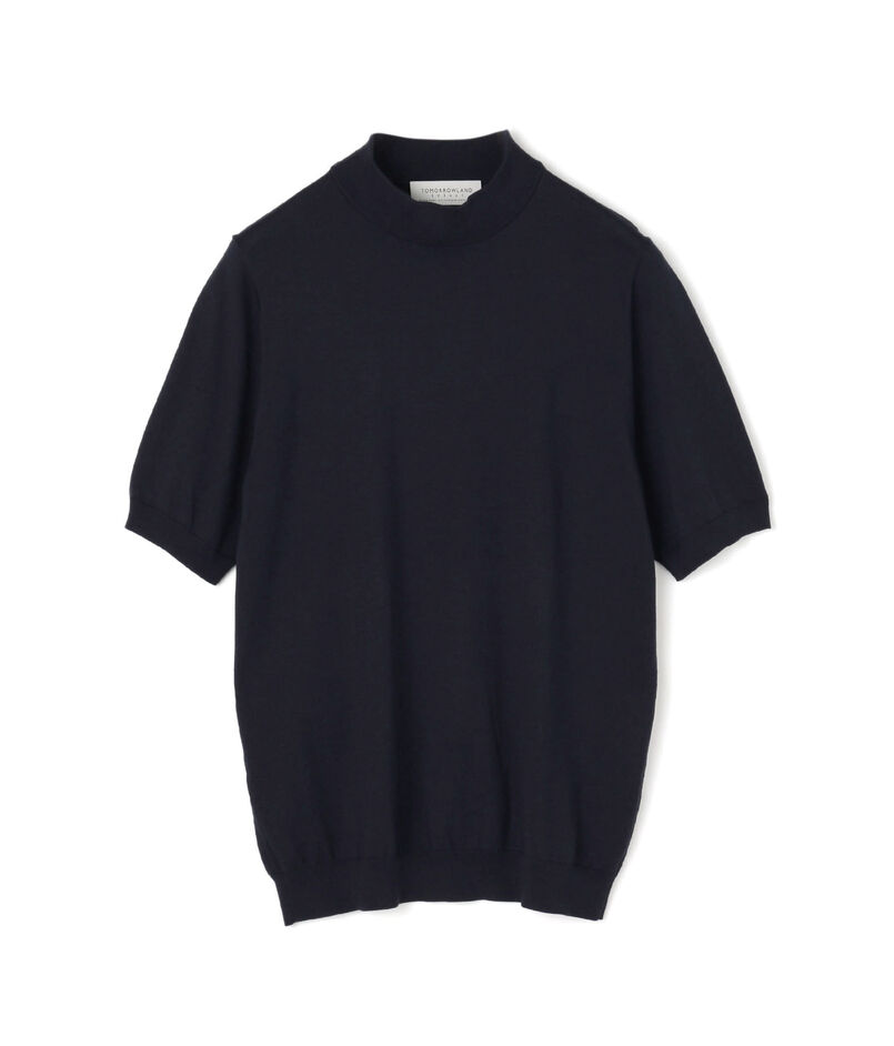 ■シルクコットン モックネックプルオーバー SESIA