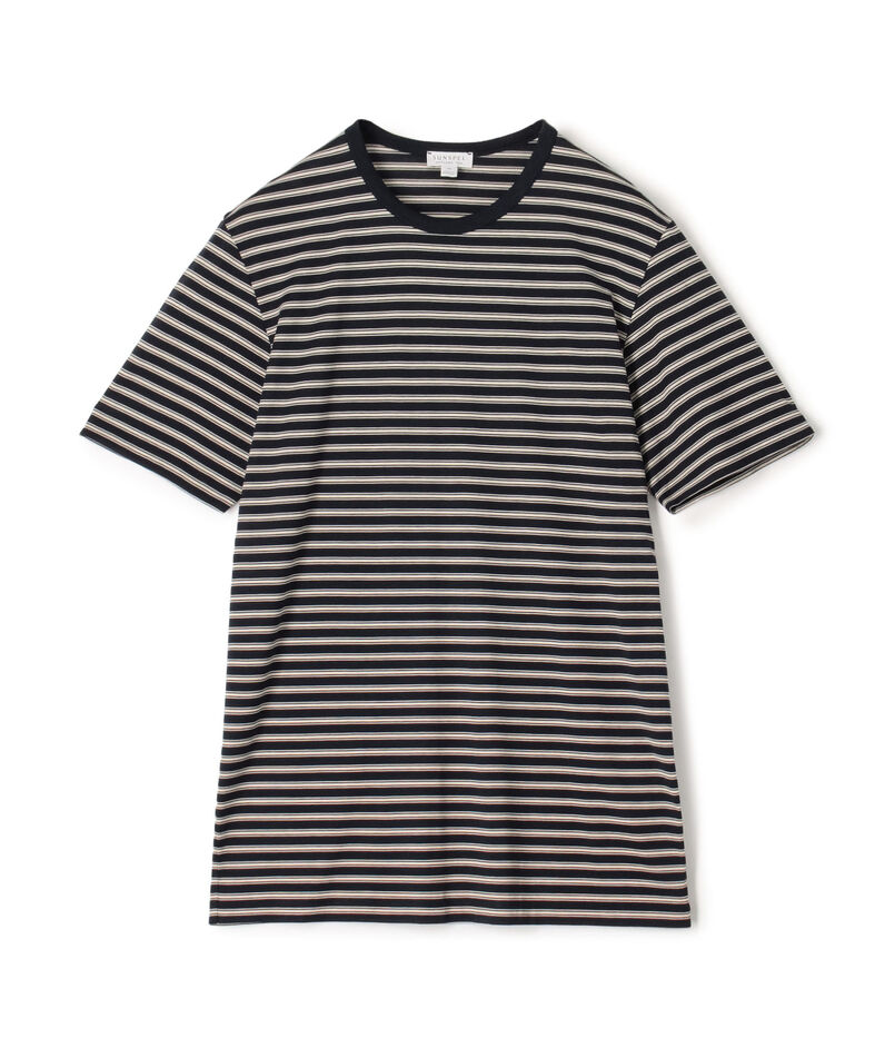 SUNSPELコットン クルーネックTシャツ
