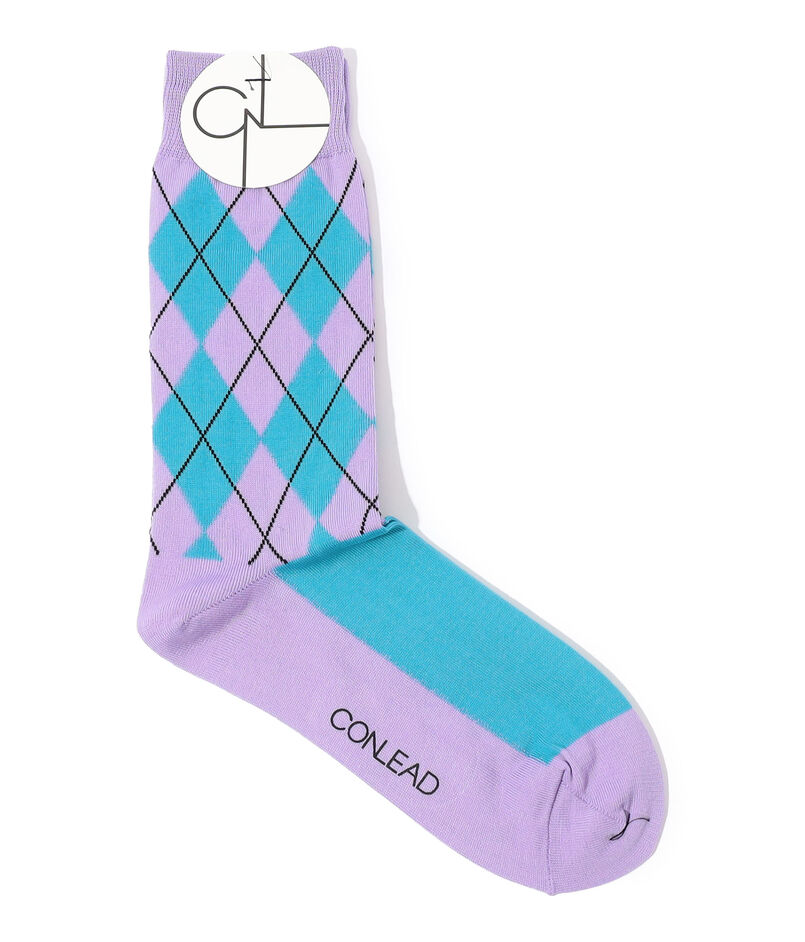 CONLEAD Argyle ソックス
