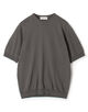 TOMORROWLAND tricot シルクコットン クルーネック半袖ニット SESIA