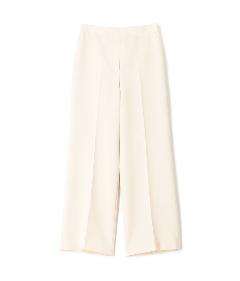 ドライダブルクロス セミワイドフレアパンツ