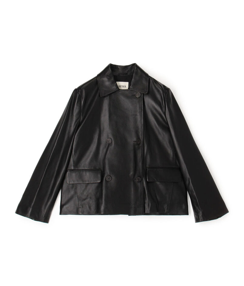 ARMA FENNA Lamb Butter レザー シャツジャケット