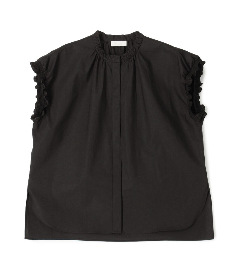 プロセスドコットン シャーリングブラウス