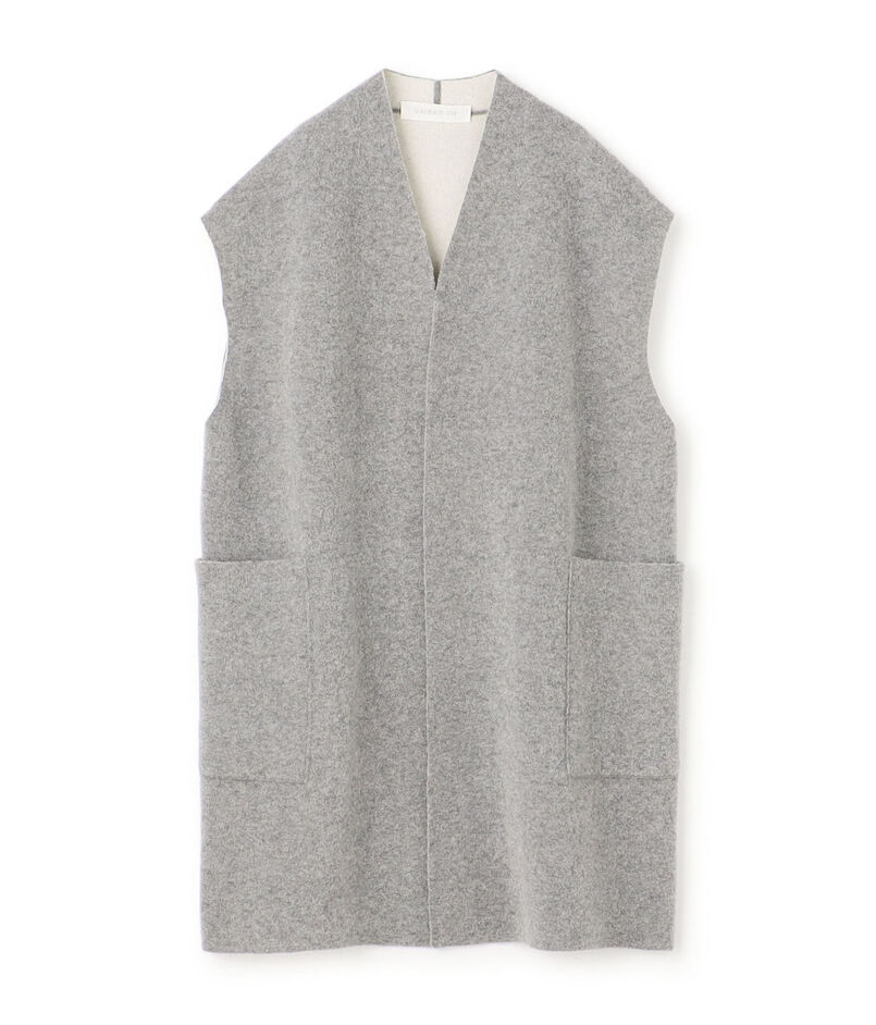 ブークレダブルフェイス ミドルジレ