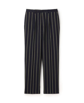 ウール クラブストライプ 1プリーツスラックス FOX BROTHERS CHAPLIN