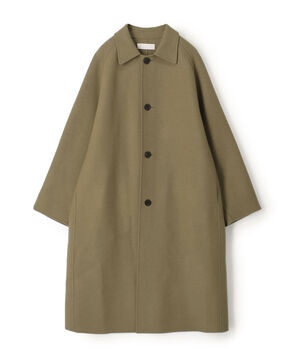 ウールカシミヤダブルフェイス ロングコート