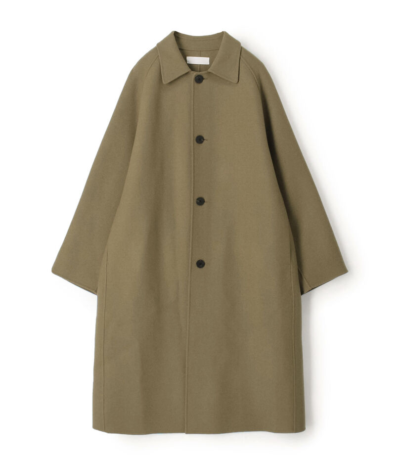 ウールカシミヤダブルフェイス ロングコート