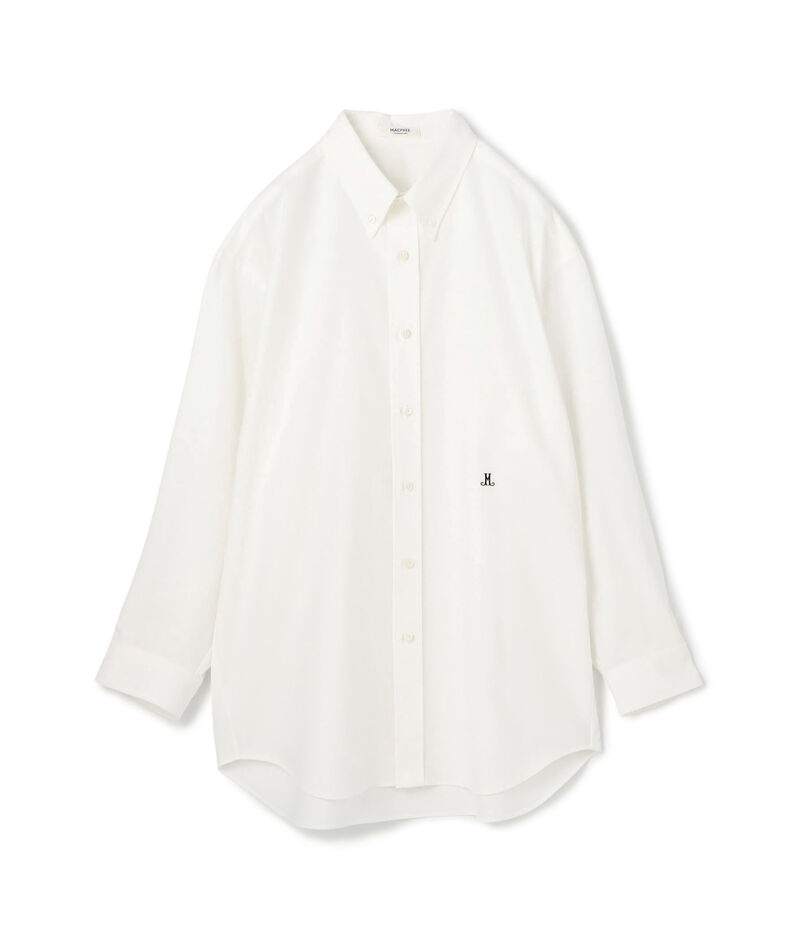 コットンオックスフォード ボタンダウンシャツ