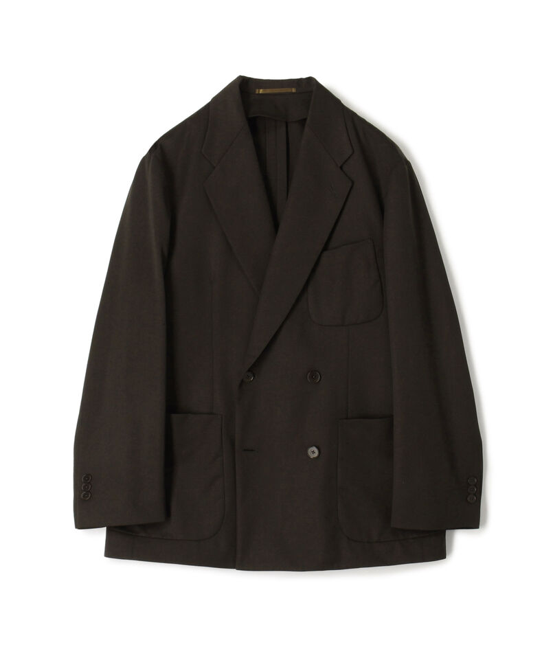 ウールギャバジン ダブルブレステッド4Bジャケット