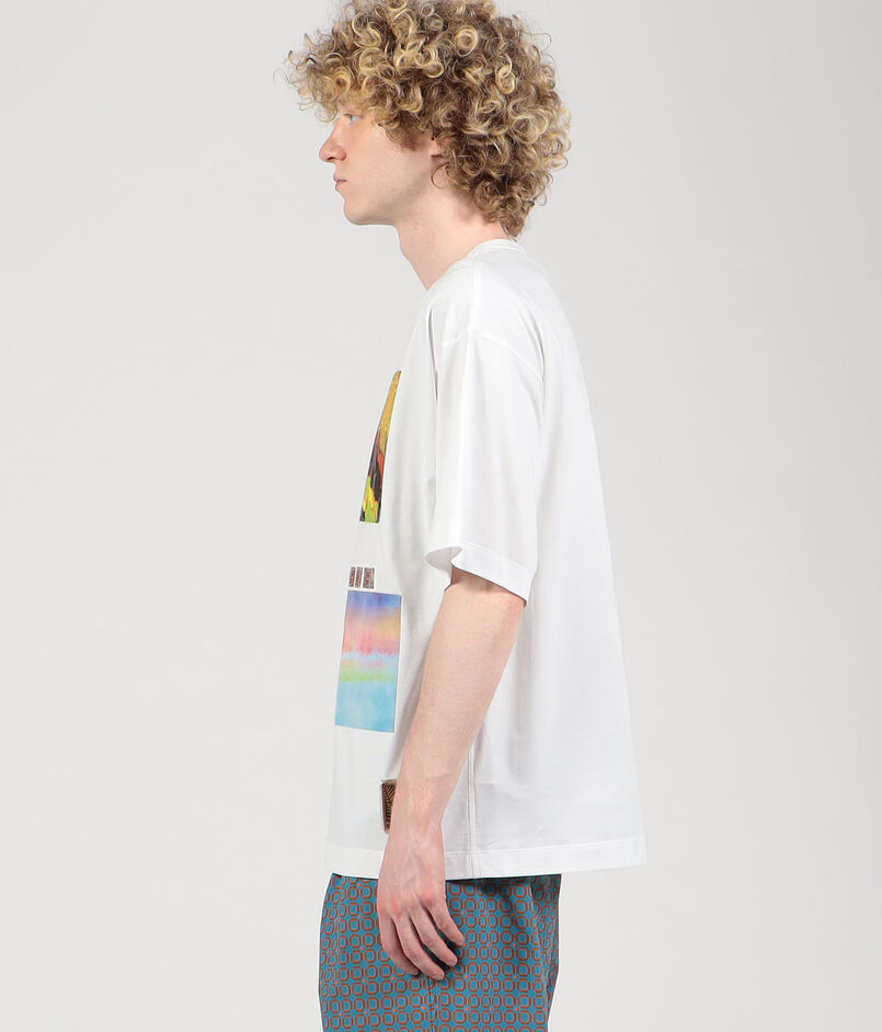 CABaN スビンコットン IBIZA プリントTシャツ｜トゥモローランド