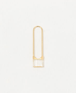 simmon ドロップクオーツピアス
