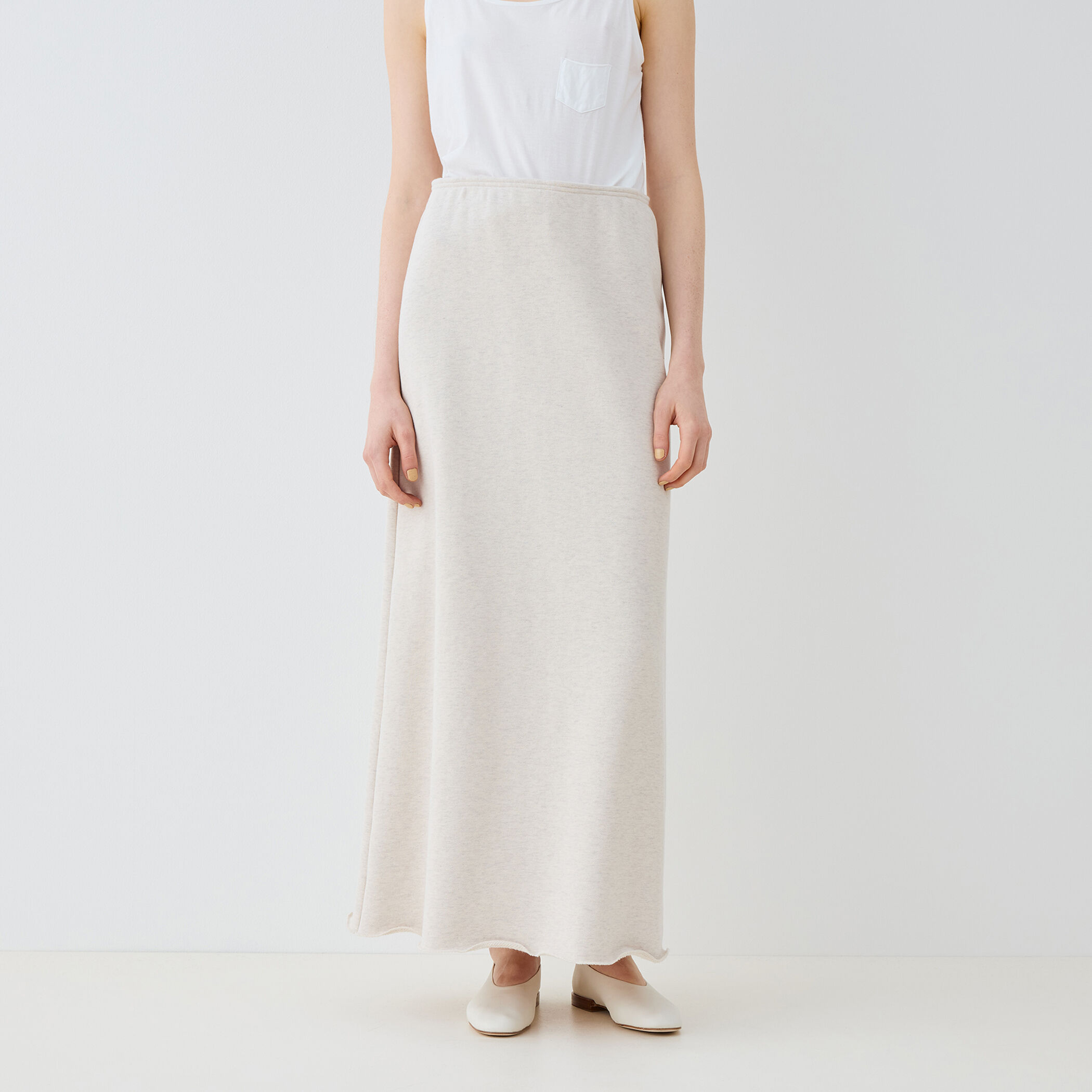 新品】GALERIE VIE ウールIラインスカート ベージュ36¥23100 新品】GALERIE VIE ウールIラインスカート ベージュ36¥23100