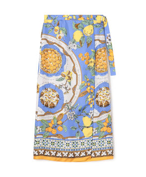 【別注】manipuri for Ballsey Antique Recipe ラップスカート