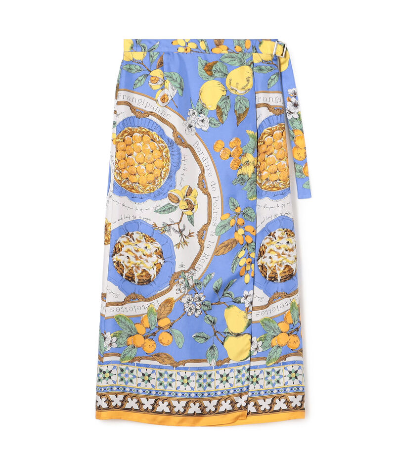 【別注】manipuri for Ballsey Antique Recipe ラップスカート