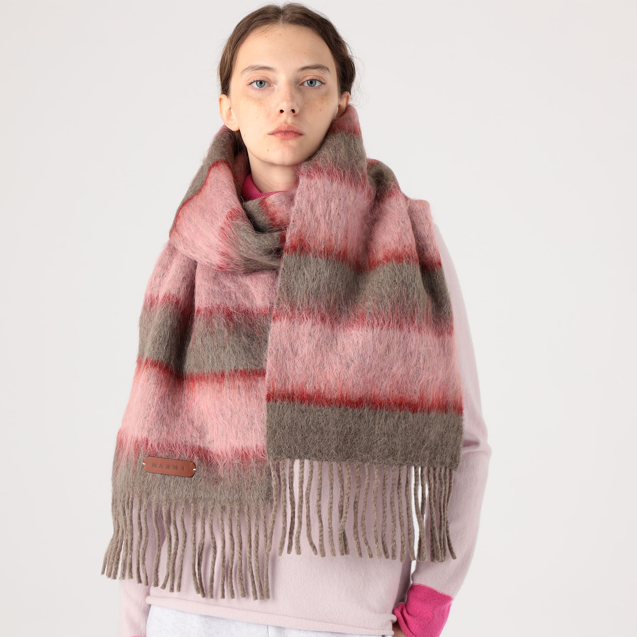 MARNI ウールモヘア ストール｜トゥモローランド 公式通販
