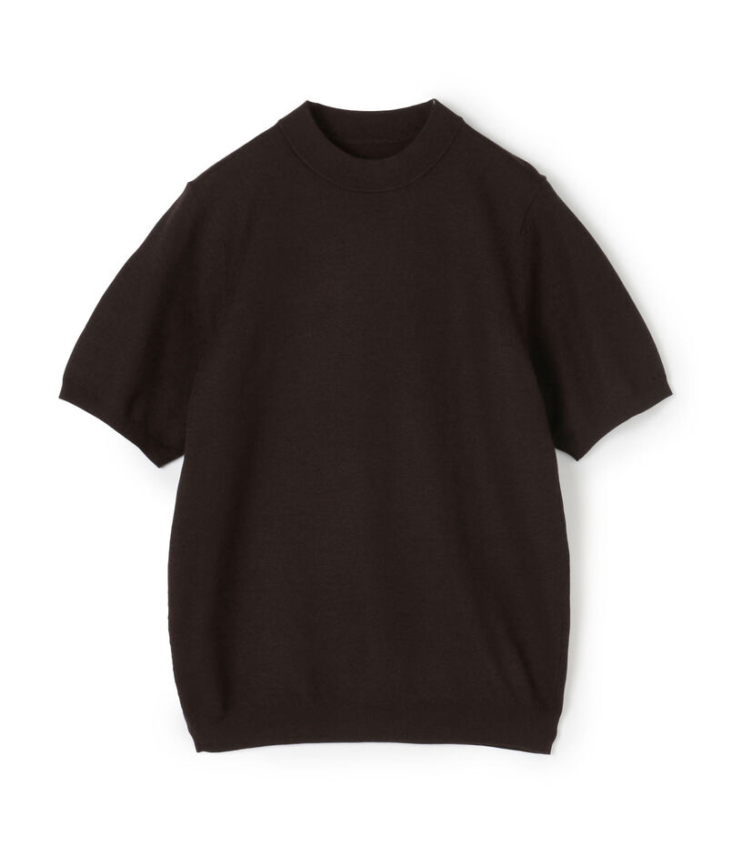 TOMORROWLAND tricot シルクコットン モックネックプルオーバー