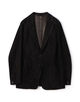 ラムスエード シングルブレステッド2Bジャケット