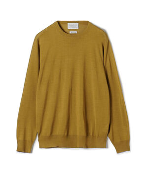 TOMORROWLAND TRICOT スーパーファインメリノウール クルーネックプルオーバー S WOOL