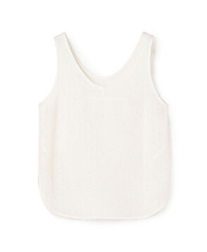 フラッフィーヤーン ノースリーブプルオーバー