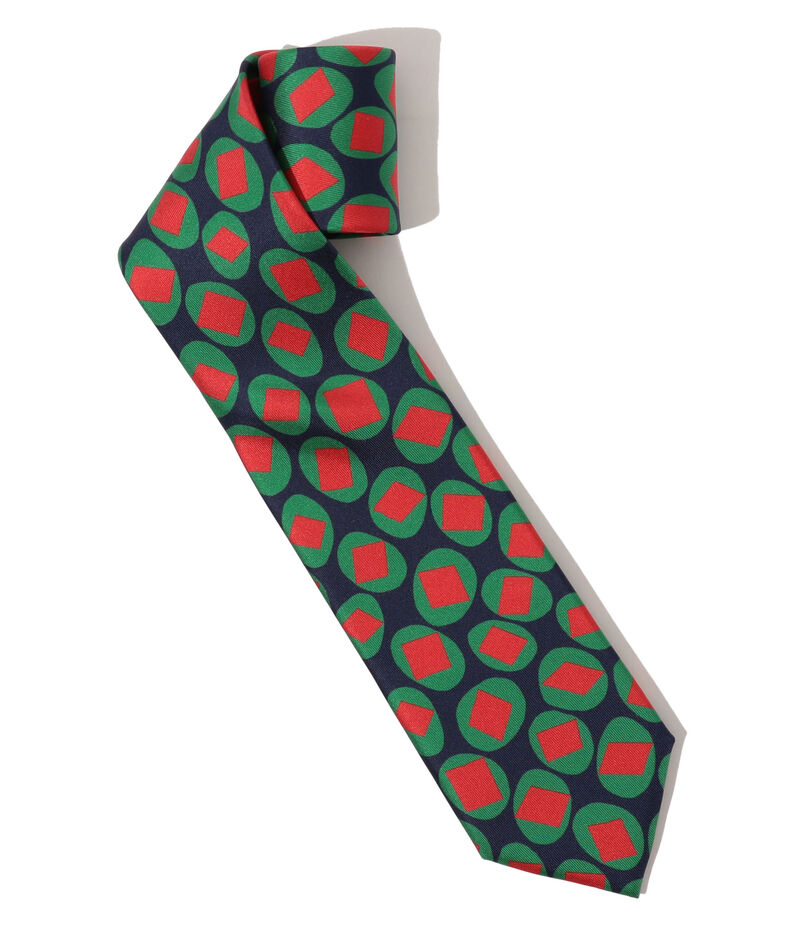 Charvet シルクプリント ネクタイ