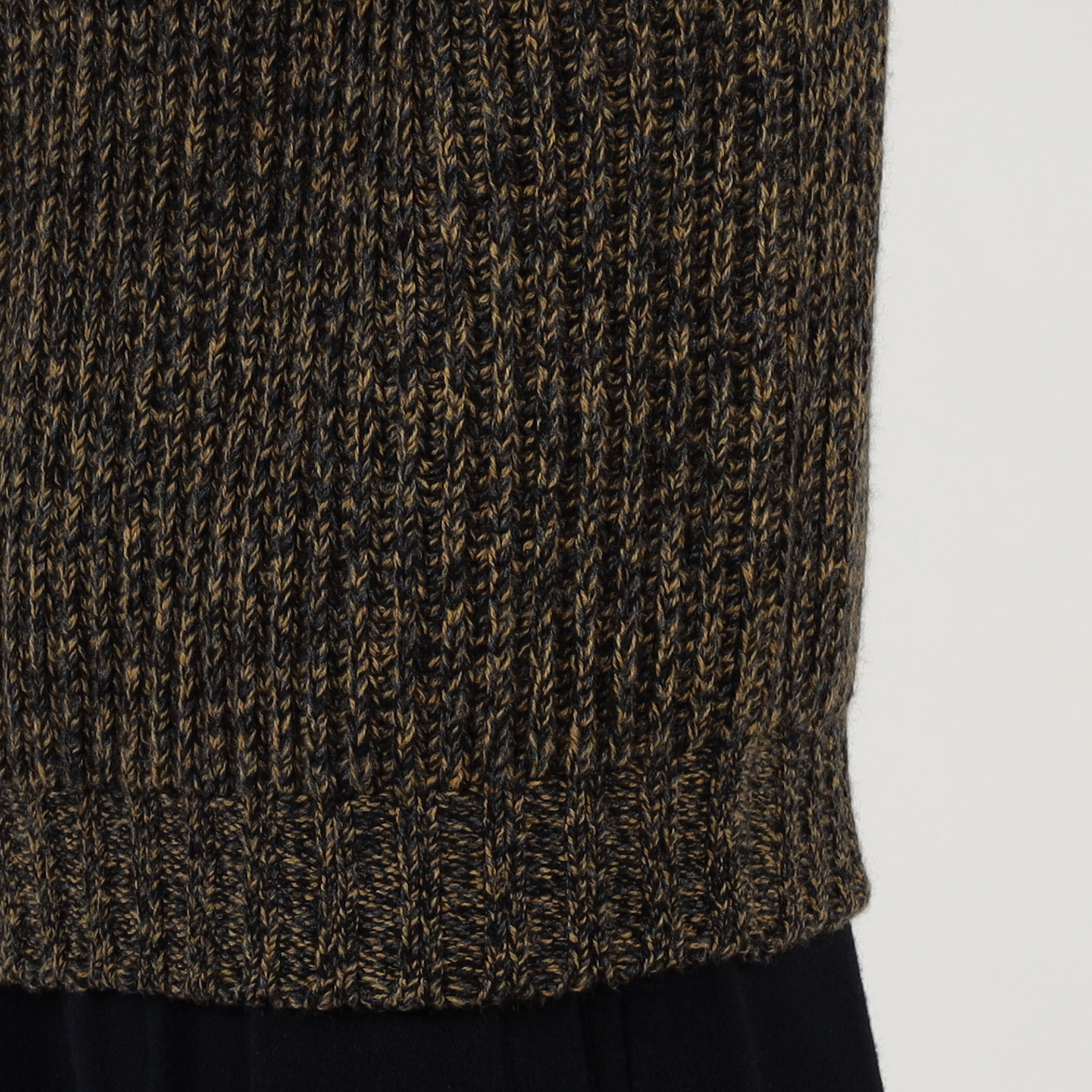 TOMORROWLAND Tricot ウールカシミヤ メランジニット タートルネック