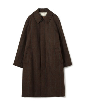 edition pourell ブリティッシュツイード ロングコート