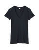 スラブジャージー ＶネックＴシャツ WUA3695