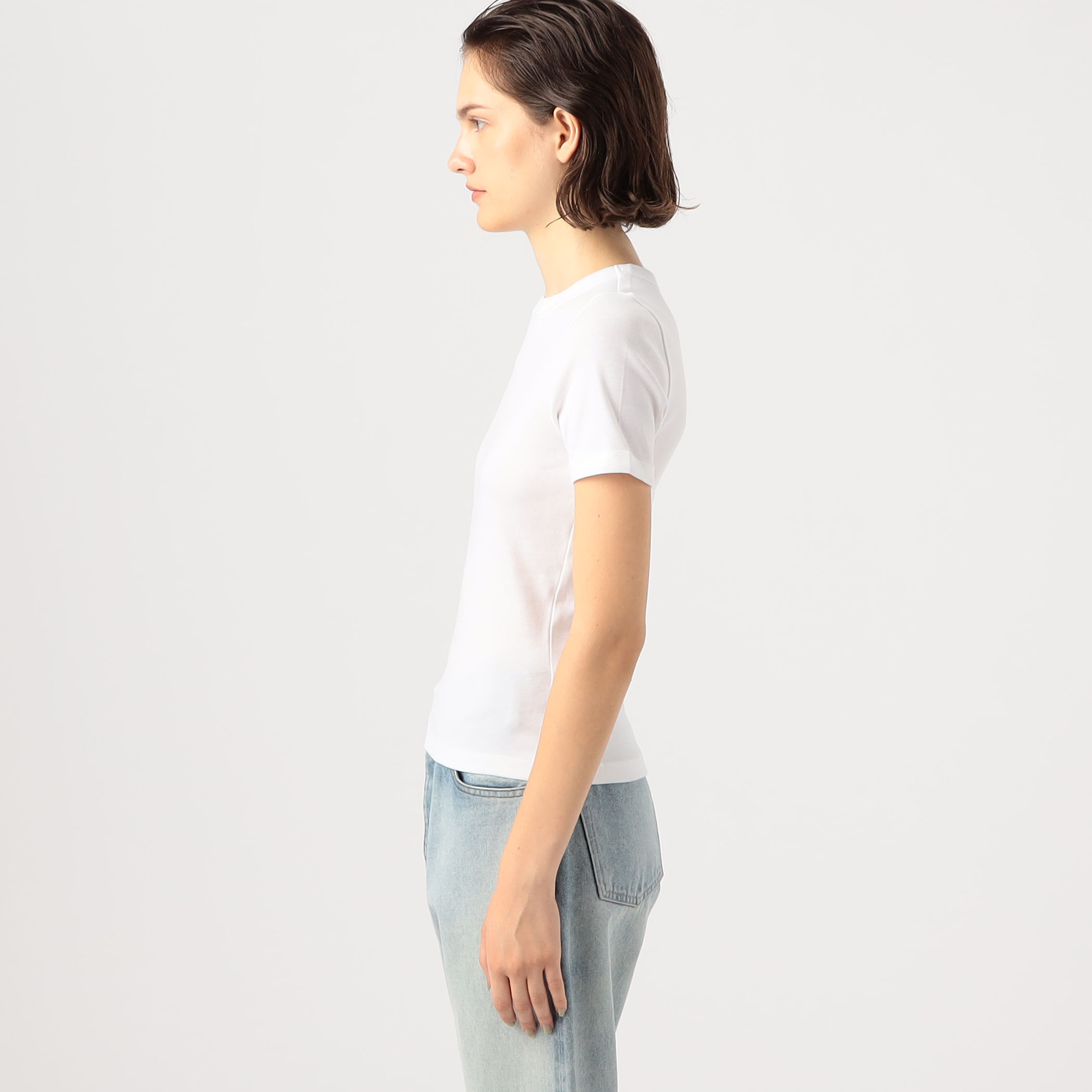FLORE FLORE / コットン ハーフスリーブ Tシャツ International Gallery BEAMS（インターナショナルギャラリー