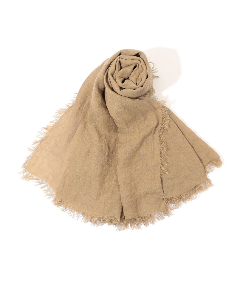 ASAUCE MELER リネンガーゼストール