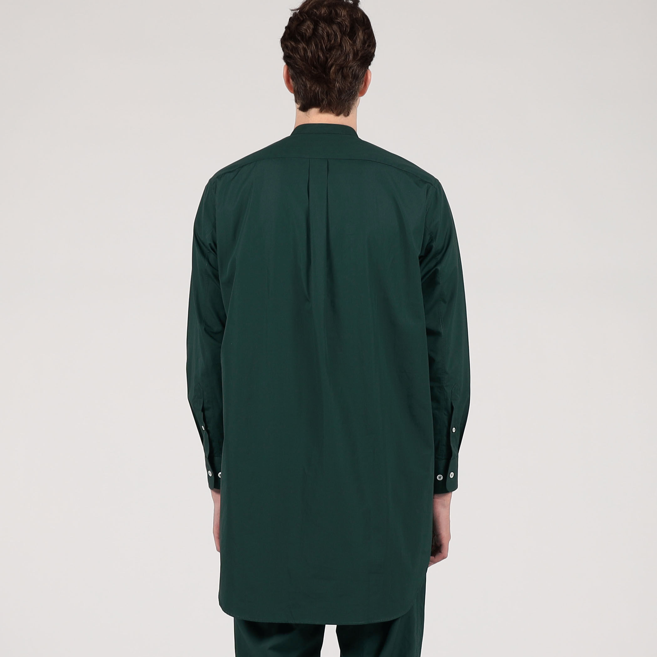 APPLETREES BAND COLLAR LONG SHIRTS ロングバンドカラーシャツ