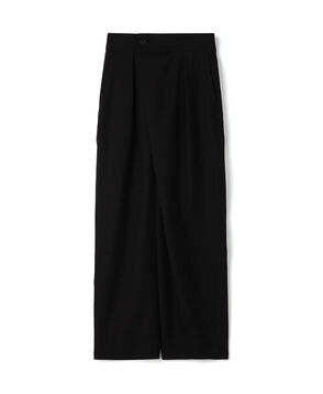 ウールトロピカル ラップパンツ