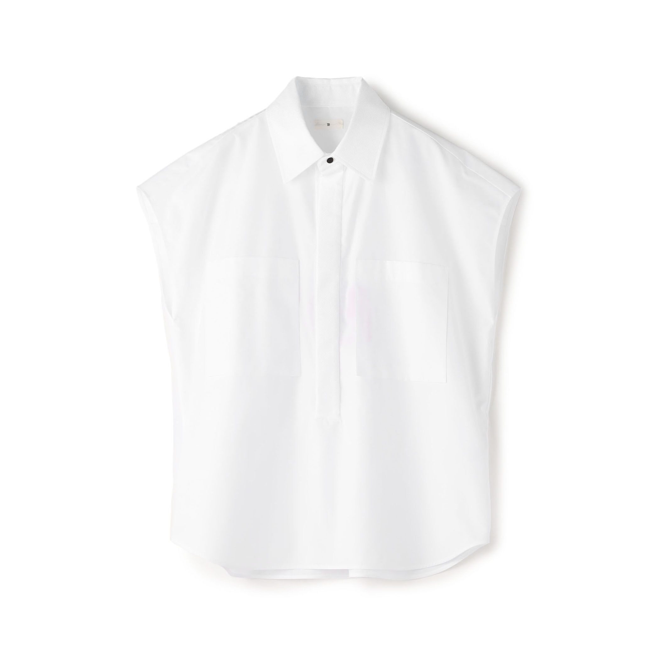 コットンピケコンビ ノースリーブシャツ｜トゥモローランド 公式通販