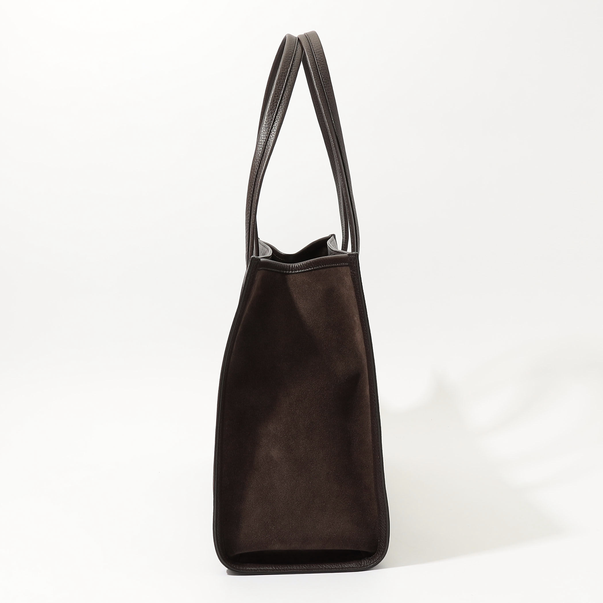 トゥモローランド♡現在販売中 TOMORROWLAND シュリンクレザー×スウェードコンビ トートバッグ