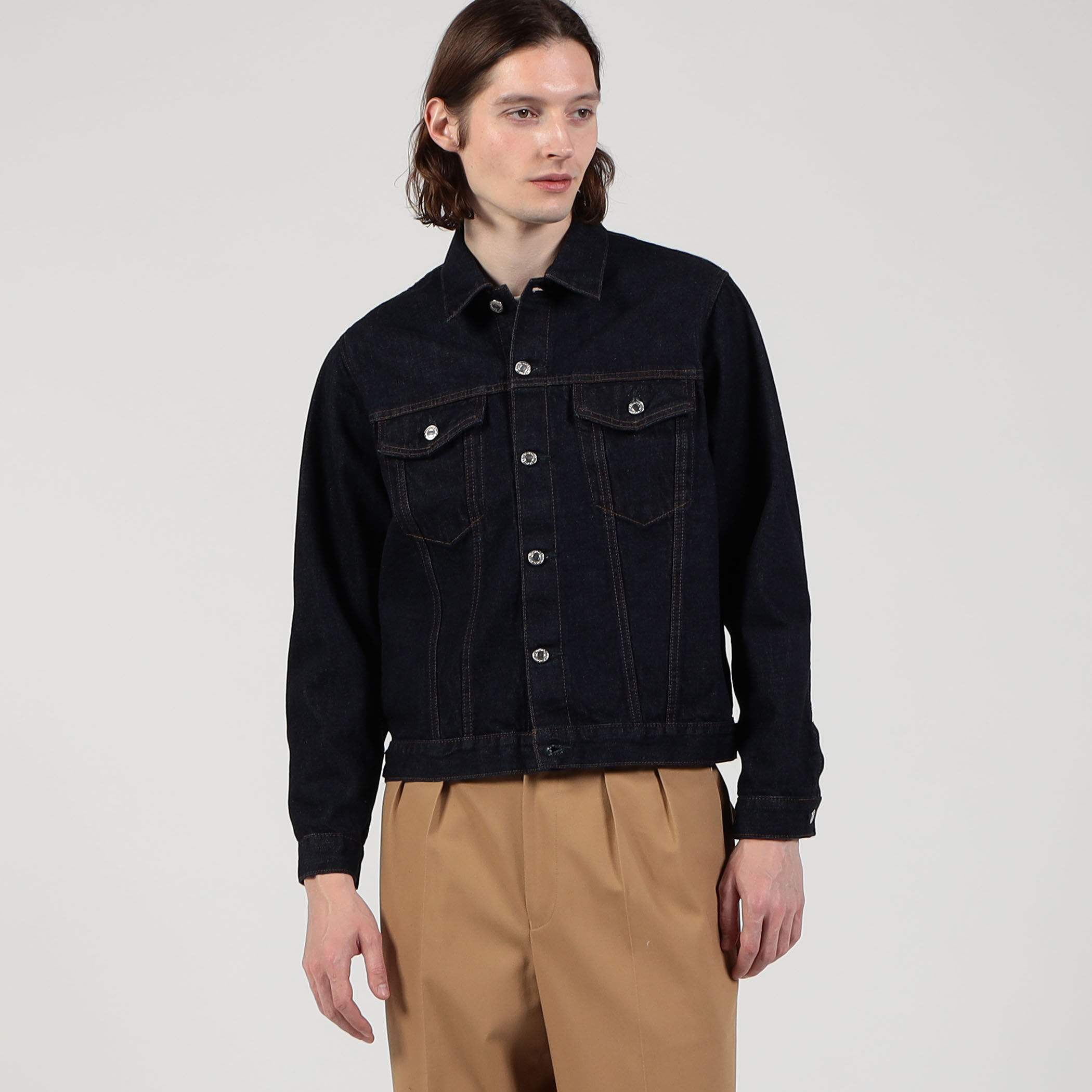 別注】EDWIN ONE WASHED デニムジャケット｜トゥモローランド