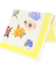 Atelier TOMORROWLAND PAINT FLOWER シルクスカーフ