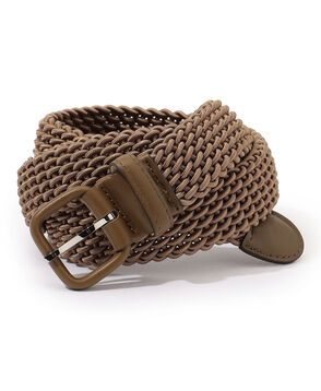 Charvet 革巻き メッシュベルト