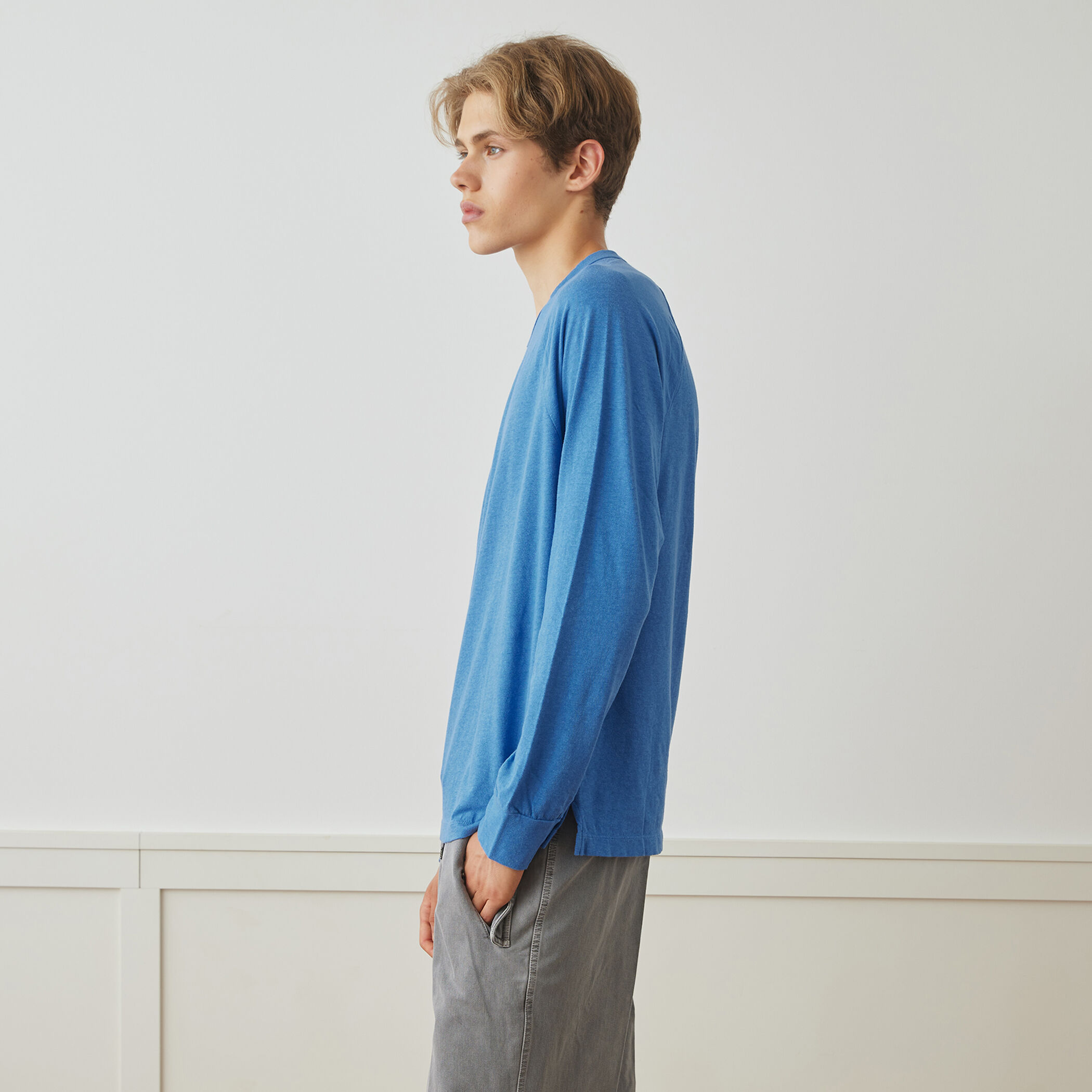 ソフトスラブジャージー ラグランスリーブプルオーバー MMCL3566