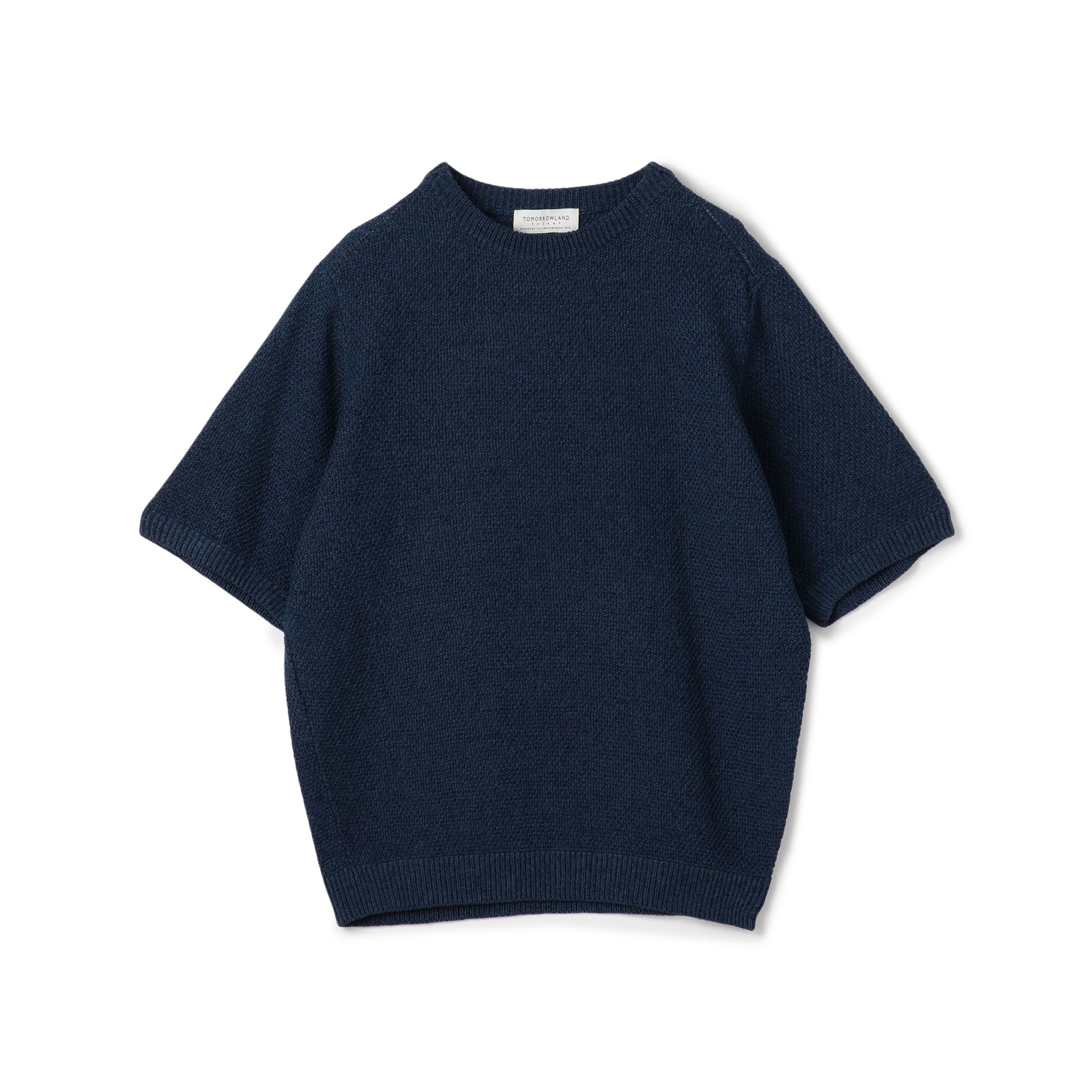 TOMORROWLAND tricot コットンリネン クルーネックプルオーバー