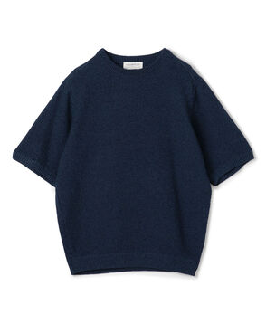 TOMORROWLAND tricot コットンリネン クルーネックプルオーバーニット
