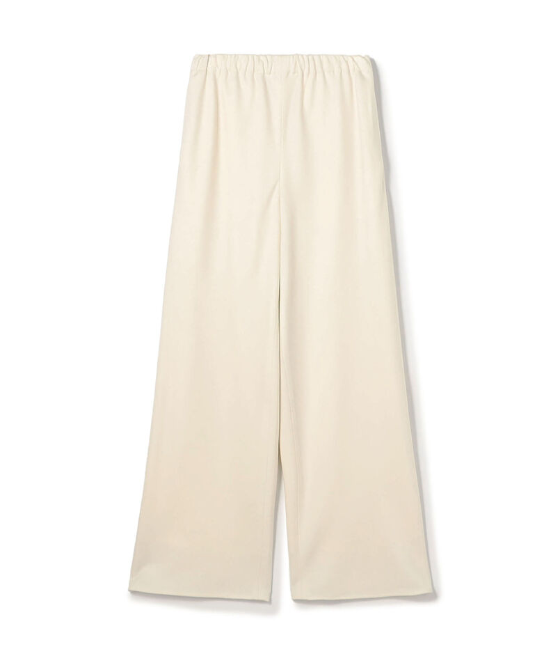 ウールサキソニー イージーワイドパンツ