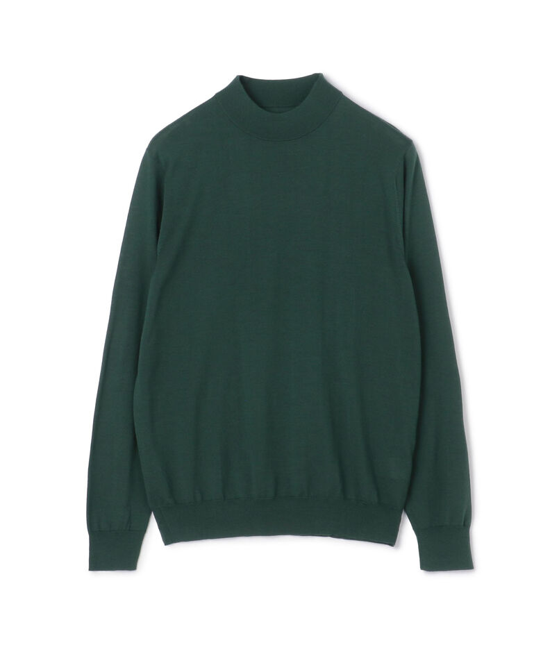 TOMORROWLAND tricot スーパーファインメリノウール モックネックプルオーバー S-WOOL
