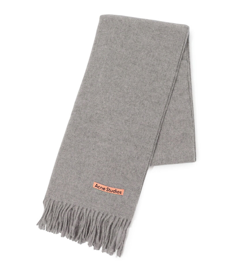 Acne Studios フリンジウール ナロースカーフ