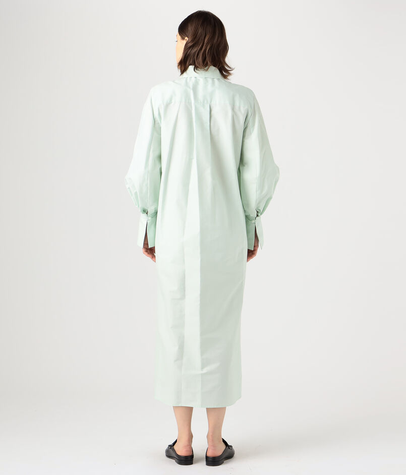 Mame Kurogouchi Cotton Silk Broad Basket Motif Shirt Dress ワンピース｜トゥモローランド  公式通販