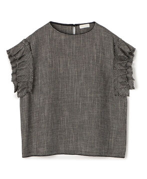 【WEB限定・先行予約】カラミ フリルスリーブブラウス