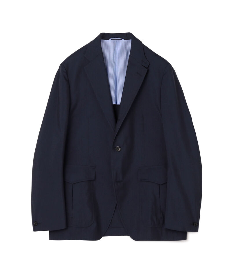 ウールシルク シューティングジャケット MARZOTTO